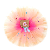 Déguisement Fille Donut Tutu Robe Rose Costume d'Halloween