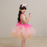 Déguisement Fille Donut Tutu Robe Rose Costume d'Halloween