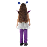 Déguisement Fille Ensemble Alien Violet Costume Pour Halloween Carnaval