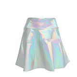 Déguisement Fille Extraterrestre Jupe+Serre-tête+Lunettes Costume Argent