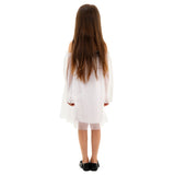 Déguisement Fille Fantôme Robe Blanche Costume d'Halloween