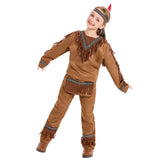 Déguisement Fille Indiens Indigènes Aborigène Tenue Costume d'Halloween