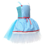 Déguisement Fille Le Magicien d'Oz Dorothy Gale Tutu Robe Costume d'Halloween