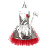 Déguisement Fille Le Magicien d'Oz l'Homme de Fer-blanc Tutu Robe Cosplay Costume