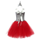 Déguisement Fille Le Magicien d'Oz l'Homme de Fer-blanc Tutu Robe Cosplay Costume
