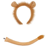 Déguisement Fille Lion Tutu Robe Marron Costume d'Halloween