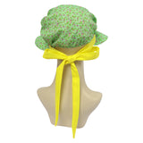 Déguisement Fille Maid Robe Coloniale Verte avec Chapeau Costume d'Halloween