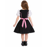 Déguisement Fille Maid Robe Rose Costume pour Oktoberfest