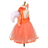 Déguisement Fille Renard Tutu Robe Orange Costume d'Halloween