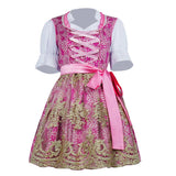 Déguisement Fille Robe Rose Costume pour Oktoberfest