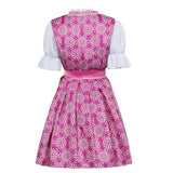 Déguisement Fille Robe Rose Costume pour Oktoberfest