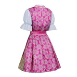 Déguisement Fille Robe Rose Costume pour Oktoberfest