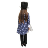 Déguisement Fille Squelette Robe Grise Costume d'Halloween