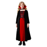 Déguisement Fille Vampire Robe Noire Costume d'Halloween