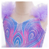 Déguisement Fille Wicked: For Good(2025) Glinda TuTu Robe Violette Costume