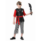 Déguisement Garçon Pirate Tenue Costume d'Halloween