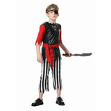 Déguisement Garçon Pirate Tenue Costume d'Halloween