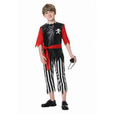 Déguisement Garçon Pirate Tenue Costume d'Halloween