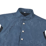 Déguisement Gilet Bleu Médiéval Renaissance Homme