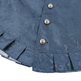 Déguisement Gilet Bleu Médiéval Renaissance Homme