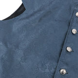 Déguisement Gilet Bleu Médiéval Renaissance Homme