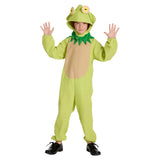 Déguisement Grenouille Combinaison Verte Enfant