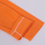 Déguisement Homme Combinaison de Prison Orange Costume d'Halloween