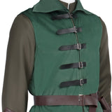 Déguisement Homme Guerrier Elfe Masculin Médiéval Vintage Renaissance Costume