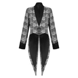 Déguisement Homme Médiéval Tuxedo Veste Noir Epoque Louis XIV Costume