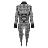 Déguisement Homme Médiéval Tuxedo Veste Noir Epoque Louis XIV Costume