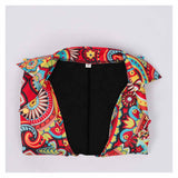 Déguisement Homme Médiévale Punk Imprimée Veste Costume