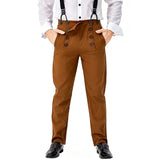 Déguisement Homme Pantalon Cargo Rétro Steampunk Médiéval Costume