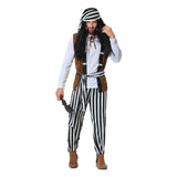 Déguisement Homme Pirate Tenue Costume d'Halloween