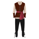 Déguisement Homme Pirate Tenue Costume pour Halloween Carnaval Ver.2