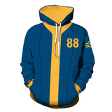 Déguisement Jeu Fallout 4 Vault 88 Sweat-Shirt à Capuche Cosutme