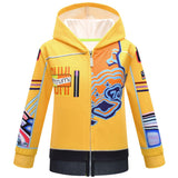 Déguisement Kpop Demon Hunters Huntrix Rumi Mira Zoey Sweat-Shirt à Capuche Costume