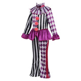 Déguisement Magicien de Cirque Combinaison et Chapeau Violet Enfant pour Halloween