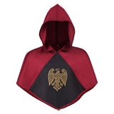 Déguisement Manteau National Nordique Médiéval Rouge Homme pour Halloween