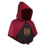 Déguisement Manteau National Nordique Médiéval Rouge Homme pour Halloween