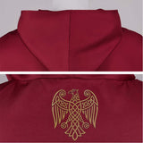 Déguisement Manteau National Nordique Médiéval Rouge Homme pour Halloween