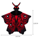 Déguisement Papillon Robe Rouge Femme pour Halloween