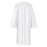 Déguisement Prêtre Médiéval Zip V-Neck Robe Blanc&Noir Veste Costume