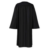 Déguisement Prêtre Médiéval Zip V-Neck Robe Blanc&Noir Veste Costume