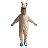 Déguisement Pyjama Blanc en Alpaga Enfant pour Halloween