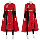 Déguisement Robe de Prêtre et de Nonne Médiévale Rouge Femme pour Halloween