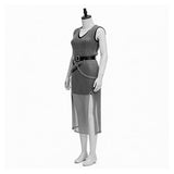 Déguisement Robe en Cotte de Mailles Argentée de Style Renaissance Femme