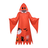 Déguisement Robe Longue Citrouille Orange pour Halloween Adulte