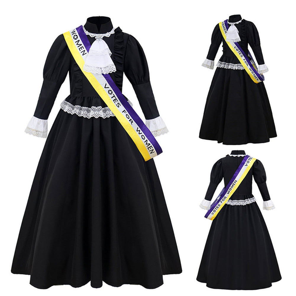 Riismen Déguisement Médiévale Renaissance Manches Longes Enfant Fille Robe en Velours Cosplay Carnaval Halloween Spectacle Bleu Royal 5-6 Ans Riismen Déguisement Médiévale Renaissance Manches Longes Enfant Fille Robe en Velours Cosplay Carnaval Halloween Spectacle Bleu Royal 5-6 Ans