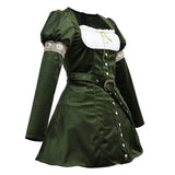 Déguisement Robe Verte Gothique Médiévale Costume pour Halloween