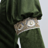 Déguisement Robe Verte Gothique Médiévale Costume pour Halloween